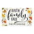 Personalized Faith Fall Door Mat