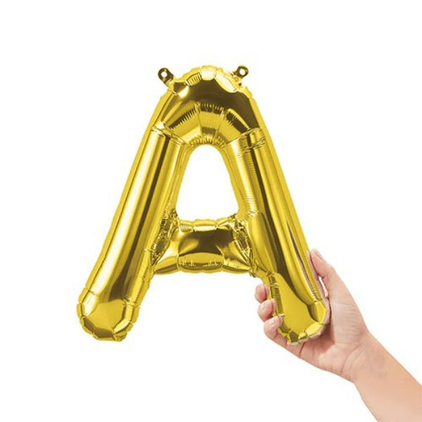16  Letter A - Gold (Air-Fill Only)