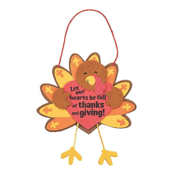 Thanks & Giving Turkey Craft Kit