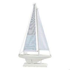 Coastal Seaside Sailboat Centerpiece