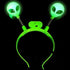 LED Light Up Flashing Head Boppers Alien Heads | PartyGlowz
