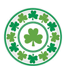 St. Pat's Shamrocks 7" Plates