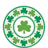 St. Pat's Shamrocks 7" Plates