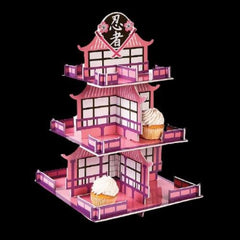 Ninja Girl Cupcake Stand