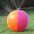 29.5 Inch Inflatable Plastic Beach Ball Sprinkler