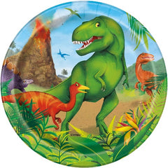 Dinosaur Party Cake Plates