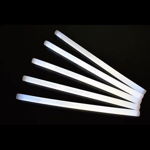 12 Inch Premium White Jumbo Glow Sticks