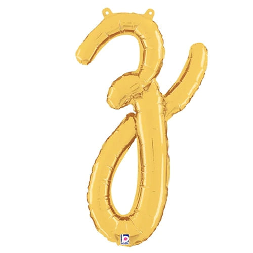 24  Script Letter  Z  Gold (Air-Fill Only)