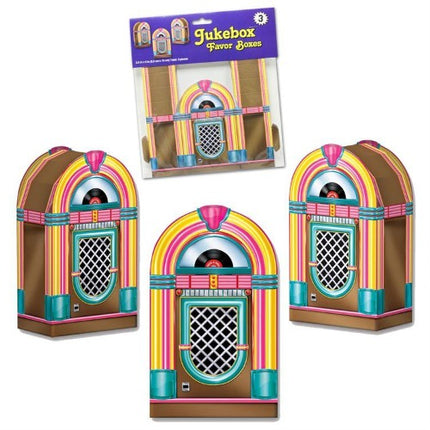 Jukebox Favor Boxes