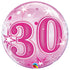 22  Bubble - 30 Pink Starburst Sparkle