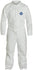 DuPont TY120S Disposable Tyvek White Coverall Suit With Elastic Wrists,Ankles & Hood-Size XXX Large