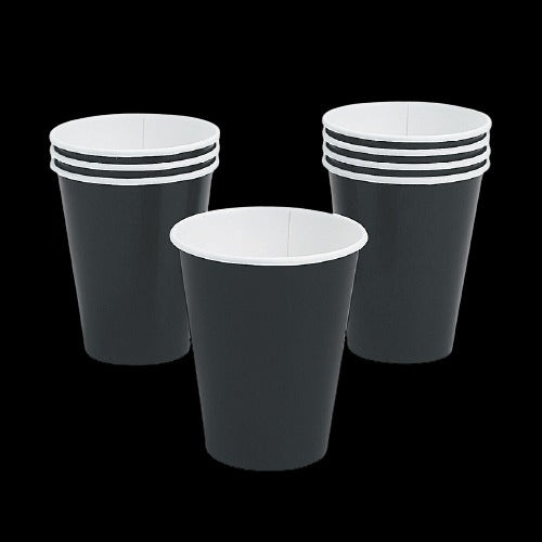 9 Oz Black Color Paper Cups