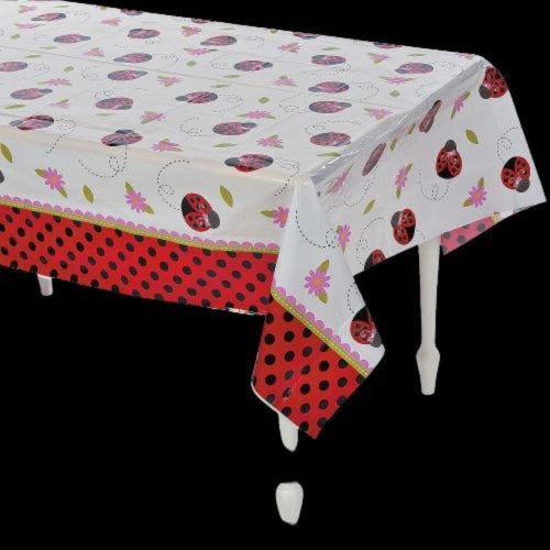 Little Ladybug Plastic Tablecloth