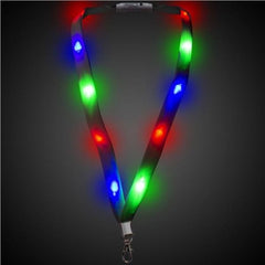 Multi-Color LED Lanyard