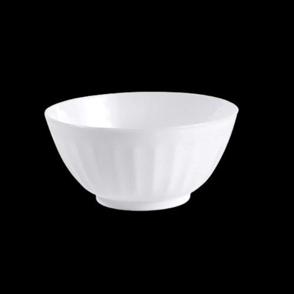 White Plastic Latte Bowls