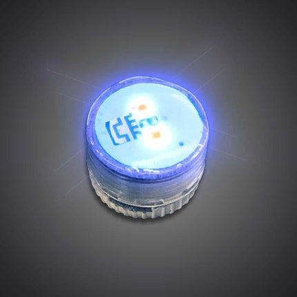 LED Light Up Blue Non-Flashing Button Body Light (Steady)