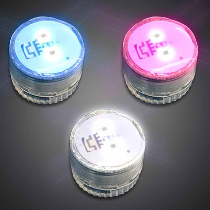 LED Light Up Non Flashing Button Body Lights