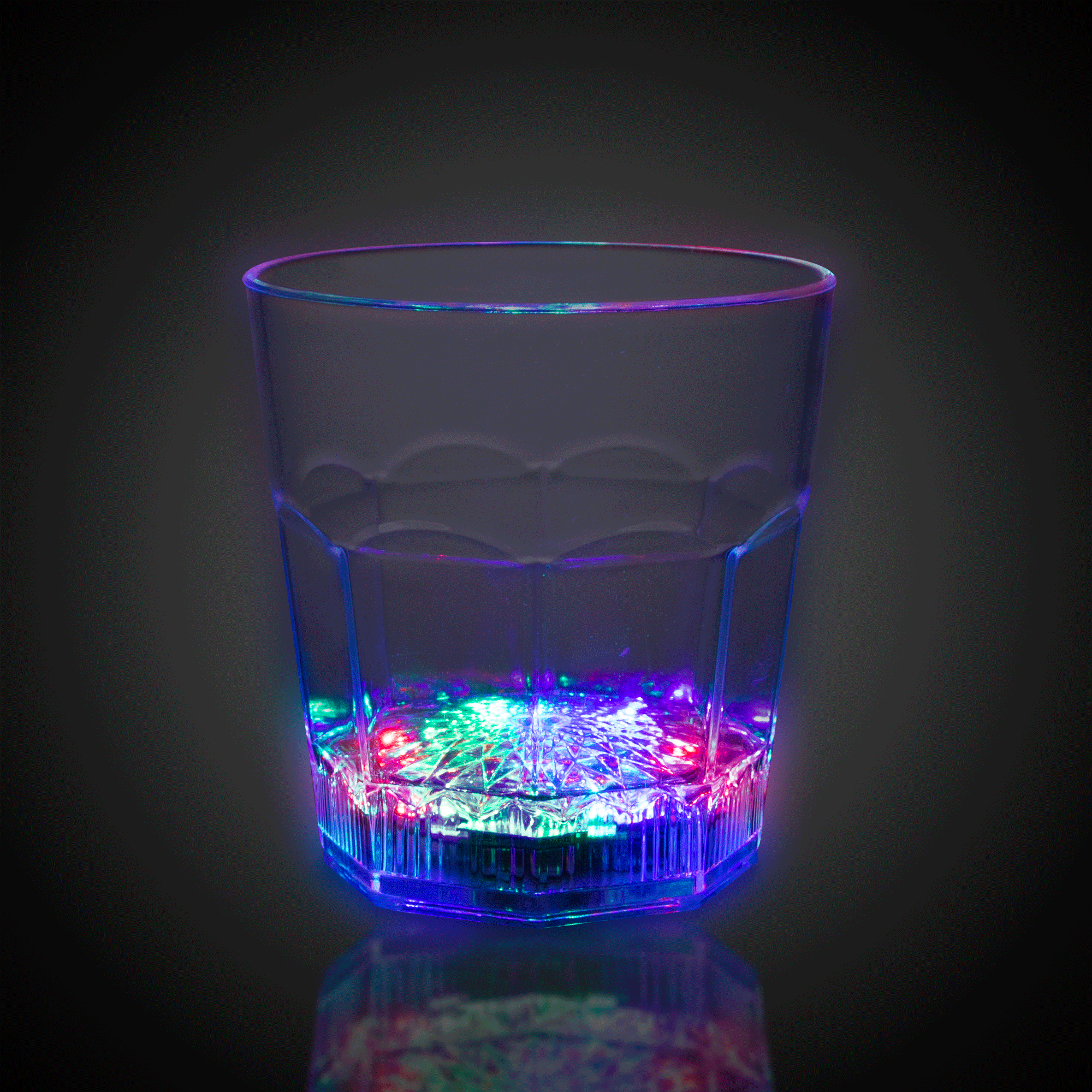 LED RGB Light Up Flashing Shot Glass
