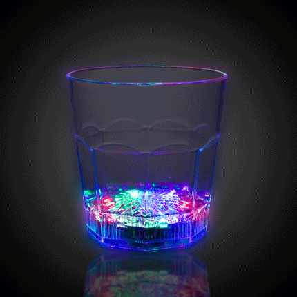 LED Light Up Shot Glass - Multicolor