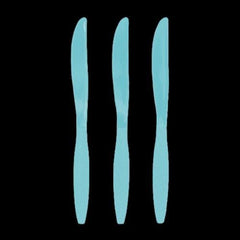 Light Blue Color Plastic Knives