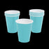 9 Oz Light Blue Color Paper Cups