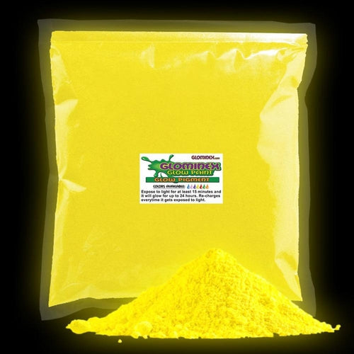 Glominex Ultraviolet Reactive Pigment 1 kg Yellow