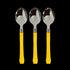 Yellow Premium Plastic Spoons