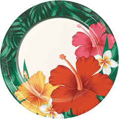 Luau Themed Party Dessert Plates