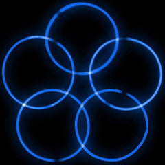 Blue glow 2025 necklaces bulk