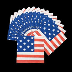 Patriotic Flag Luncheon Napkins