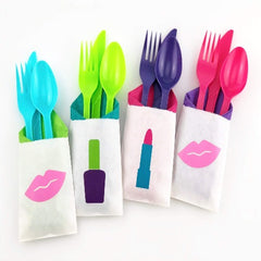 Makeup Party Cutlery Bag Set