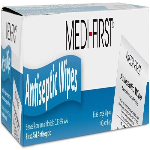 Individually Packed Antibacterial Antiseptic Hand Sanitizing Wipes-100 Wipes/Box