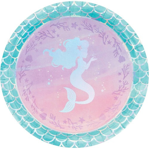 Mermaid Party Plates