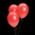 11" Metallic Red Latex Balloons