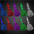 LED Metallic Pom Poms