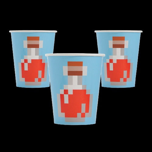 9 Oz Minecraft Paper Cups