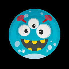 Mini Monster Paper Dinner Plates