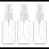 2 Oz Empty Refillable Fine Mist Bottles for Antiseptics and Sanitizers Pack of 3