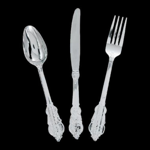 Premium Ornate Plastic Cutlery Sets