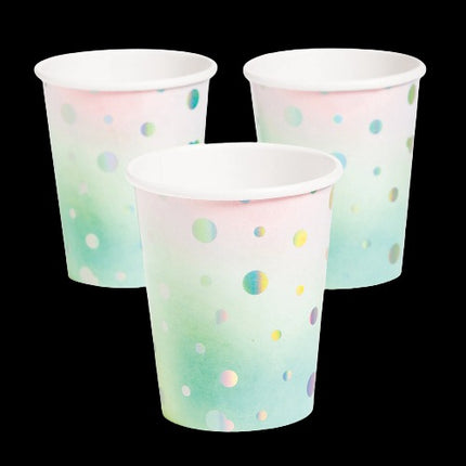 9 Oz Narwhal Party Paper Cups
