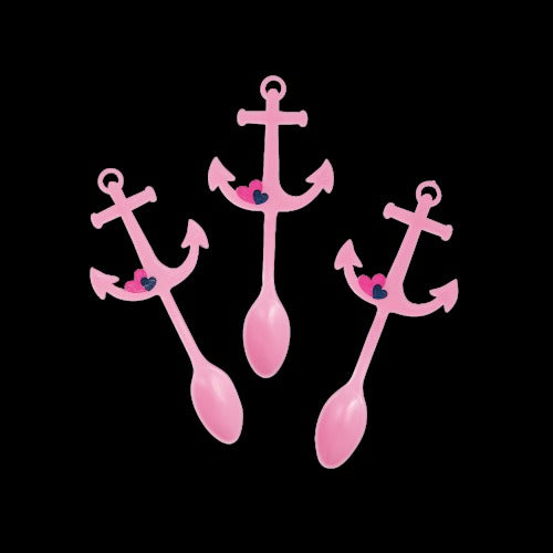 Nautical Girl Picks with Spoons