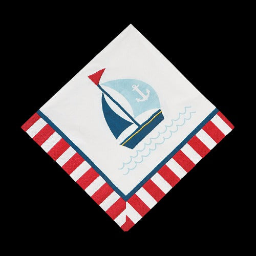 Nautical Baby Shower Luncheon Napkins