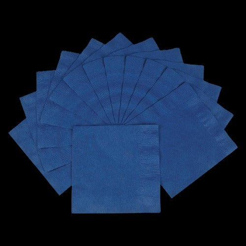 Navy Blue Color Luncheon Napkins