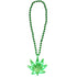 Light Up Pot Leaf Beaded Necklace