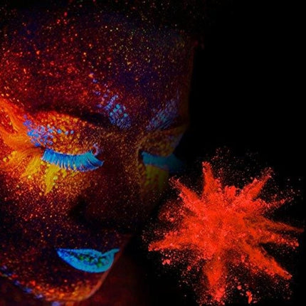 Blacklight Color Powder 70g Orange