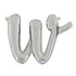 14  Script Letter  W  Silver (Air-Fill Only)