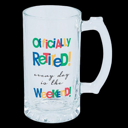 15 Oz Officially Retired Glass Mug