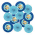 Oktoberfest Hanging Fans (12 To 14 Inches) - 12 Per Pack