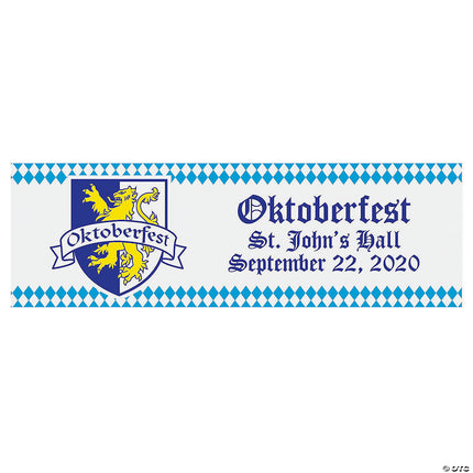 Oktoberfest Party Custom Banner
