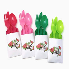One In A Melon Cutlery Bag Set